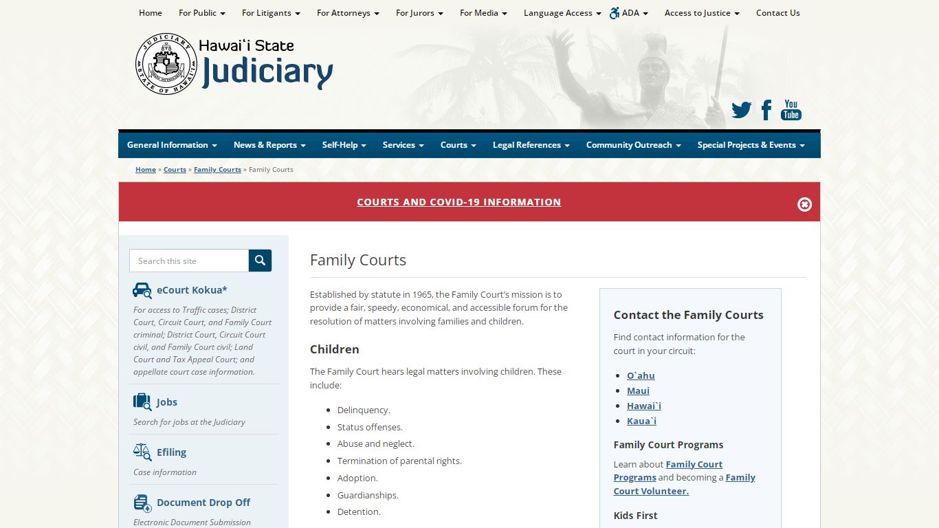 Judiciary | Family Courts